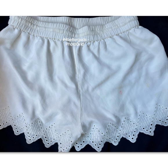 Joie Silk Harini Eyelet Lace Shorts size XXS - Picture 8 of 14
